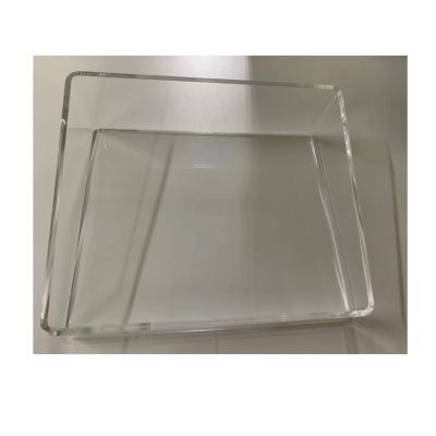 China Restaurant/Hotel/Home Factory Wholesale Price Wholesale Bar Acrylic Non-Slip Glass Microwavable Serving Tray for sale