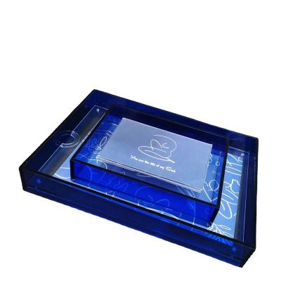 China Display Picture Customized Color 5mm Thickness Simple Design Clear Stronger Durable Acrylic Tabletop Picture Frame for sale