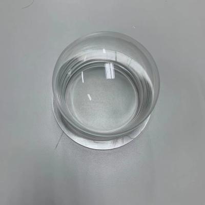 China Holiday decoration & Factory Sales Hot Gift Small Style Safety Clear Acrylic Plastic Dome Cover With Hole for sale