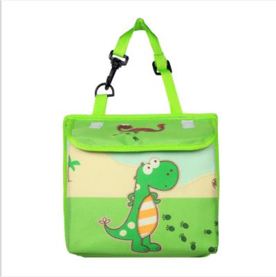 China Hot Cute Foldable Back Seat Organizer Car Cartoon Storage Things Cooler Bag 12v For Food for sale