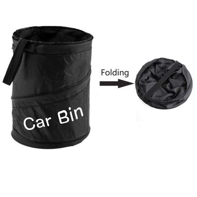 China Fancy Car Waterproof Collapsible Trash Can Garbage Bag Car Waterproof Auto Waste Bag for sale