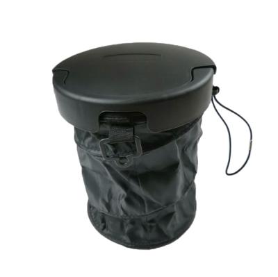 China 2021 Wholesale Fancy Pop Up Collapsible Car Trash Can Car Storage Bin for sale