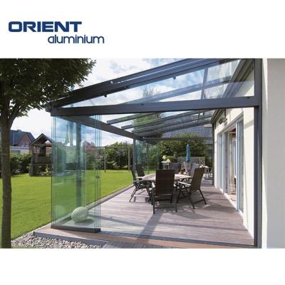 China Modern Aluminum Frame Glass Sunroom for sale