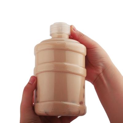 China Unique Beverage Products For Sale 500ml Plastic Water Bottle Juice Bottle With Screw Cap for sale