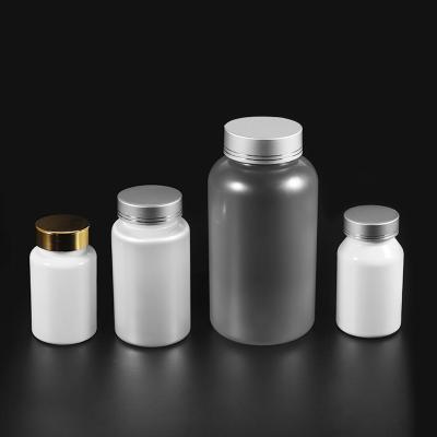 China Wholesale Medicine Capsule Bottle PET Pill Medicine Container Bottle 200CC White Plastic Empty Supplement Bottle Packaging for sale