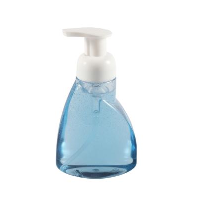 China Biodegradable Cosmetic Packaging Plastic Foaming Hand Wash Bottles Face Wash Bottle With PP Pump for sale