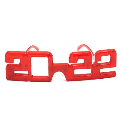 China 2022 Fashion Sunglasses Factory LED Toy Direct Digital Luminous Glasses for sale