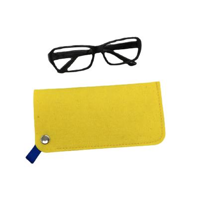 China Simple New Style Felt Modern Glass Bag Creative Sunglasses Glasses Case Custom Logo for sale