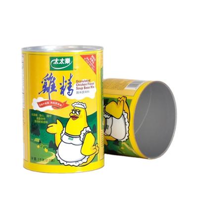 China Factory Wholesale Eco Friendly Food Grade Light Oil Chicken Essence Paper Cans for sale