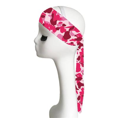 China Vintage Wholesale Price Famous Brand Designer Satin Head Wrap For Women for sale