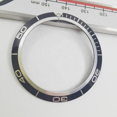 China Watch Part 41mm Black Aluminum Bezel Insert Is Suitable For OH MY GOD Watch To Install Accessory Tachymeter Chronograph for sale