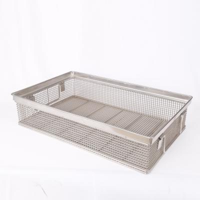 China Stainless Steel Folding Welded Baskets for sale