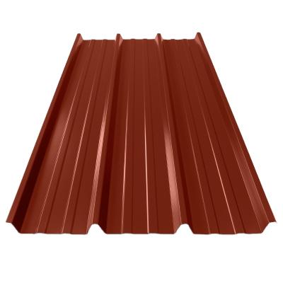 China Boat Plate T Forming Roofing Sheet Shape Corrugated Steel Roofing Sheet In Zimbabwe Green Color for sale