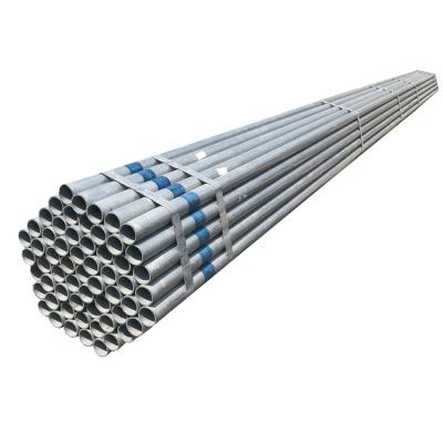 China Factory Customized Structure Pipe Factory Customized Hot Dipped Rectangular Square Mount Galvanized Steel Round Pipe And Tube for sale