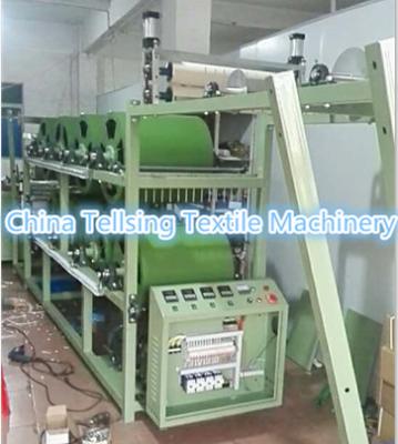 China top quality 8 cylinders finishing and starching machine electric heating  for zipper tape, ribbon lace,webbing sling for sale