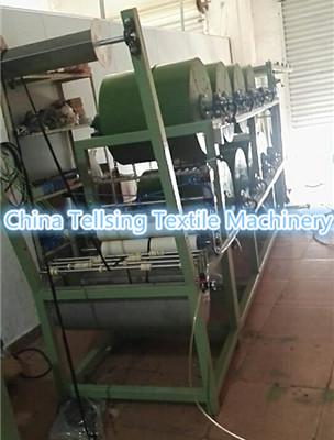 China top quality 8 cylinders finishing and starching machine electric heating  for zipper tape, ribbon lace,webbing sling for sale