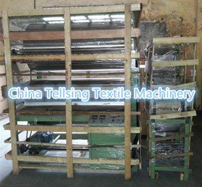 China top quality 8 cylinders finishing and starching machine electric heating  for zipper tape, ribbon lace,webbing sling for sale