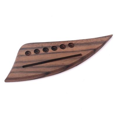 China Triangle 6 String Guitar Bridge Replacement Rosewood Bridge Plate Repair for sale