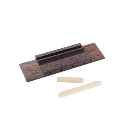 China Klassische Akustikgitarre Bridge Saddle Shims Rosewood Bridge Leerplatte zu verkaufen