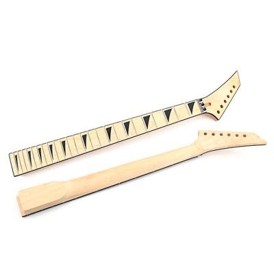 China 24fret 25.5inch Replacement Guitar Neck Shark Fin Jackson DIY Reversed Head Left Right Hand for sale