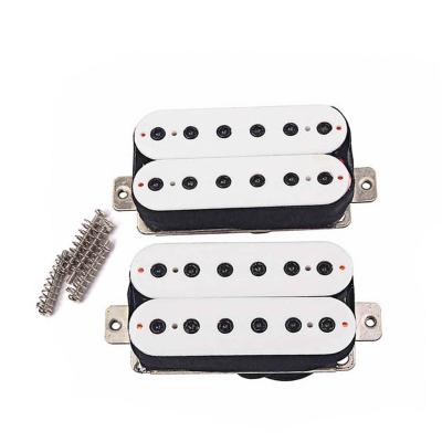 Κίνα Δυνατό Alnico Magnet Pickup Set Διπλό Coil 6 ~ 7KΩ / Neck 7 ~ 8KΩ / Bridge DC Αντίσταση προς πώληση