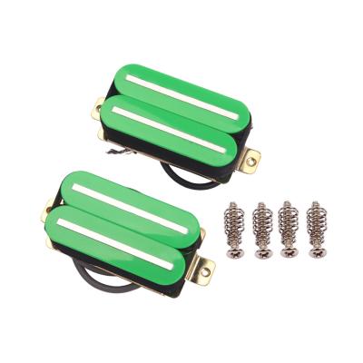 China Twin Blade pickup de doble carril para guitarra eléctrica 57MM N15.4K/B16.1K Salida en venta