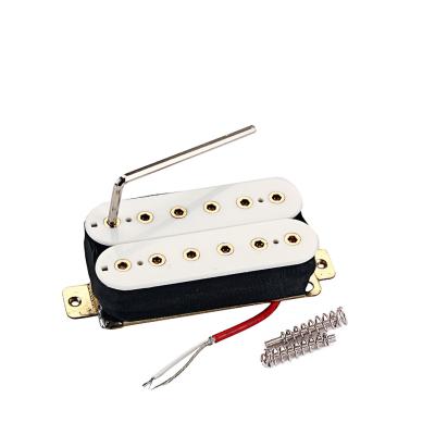 China White Double Coil Humbucker Pickups 12.17K ST Fender SG Electric Guitar Pickup for sale