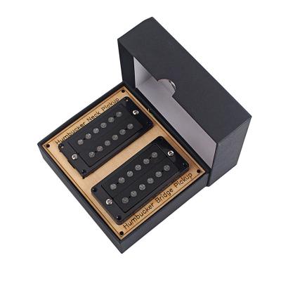 China 5 Magnet Alnico Humbucker Pickup Set N17.9K/B18.8K mit Carbonfaser-Abdeckung zu verkaufen