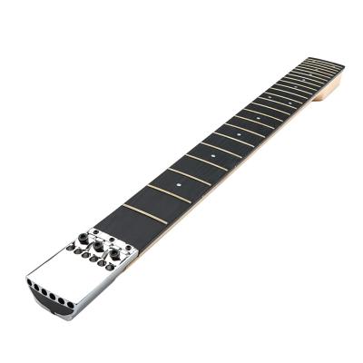 China Fácil de instalar 24 Fret Guitar Neck Headless Bass Neck 22,16 polegadas de comprimento à venda