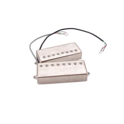 Китай Металлическая крышка 8 струнные гитарные пикапы Humbucker 7.5 KΩ с 5 ПВК-дирижёром продается