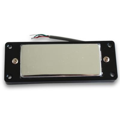 Cina Chrome Nero Mini Humbucker Set Per LP Stile Mini Chitarra Elettronica Bridge Collo Pickup Con Viti in vendita