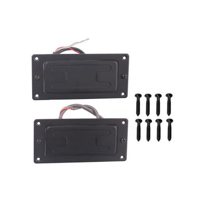 Κίνα Chrome Mini Humbucker Pickups με μεταλλικό δαχτυλίδι λαιμό και γέφυρα για LP ηλεκτρική κιθάρα προς πώληση