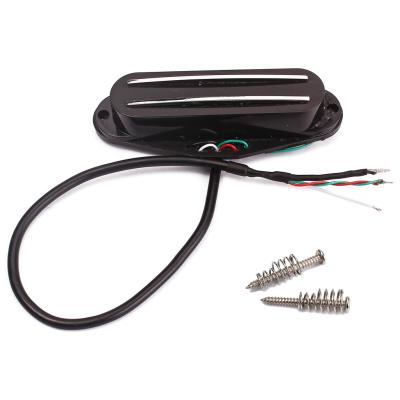 China Keramische Single Coil Bass Pickup Dual Rails Gleichspannwiderstand 9~10kΩ mit Schraubenfedern zu verkaufen