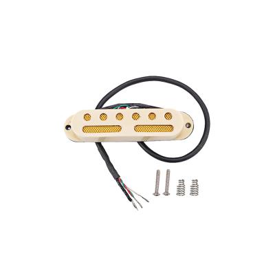 Cina Hot Rails Chitarra Pickup Crema Silenziosa Doppia Bobina Per Chitarra Cigar Box in vendita