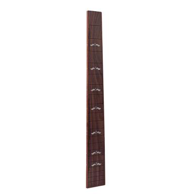 China 6.6mm espesor 20 Fret Fretboard de guitarra acústica con marcas de guitarra de pájaros en venta