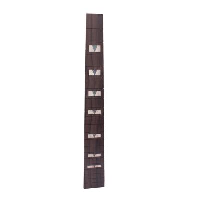 China 7 mm de espesor Fretboard de madera de rosa Fingerboard con cáscara incrustada en venta