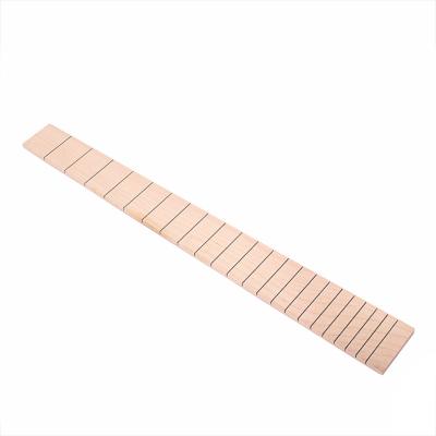 China Fretboard de madera de arce reemplazo de 485mm Fingerboard 22 Fret piezas de guitarra eléctrica en venta