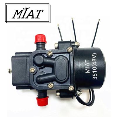 China Other MIAT 5.8L/Min 12v High Pressure Agriculture Diaphragm Pumps Small DC Electric Motor Water Heater Booster Pump for sale