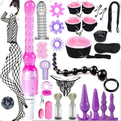 China Slanty Anal Plug Set Anal Plug Set Pleasure Massage Stick Toy Games Bondage Set Butt Plugs Training Stick Beginner Kit Anales Beads for sale