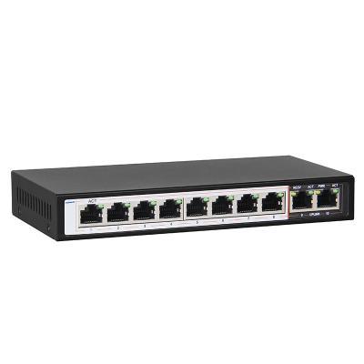 Китай POE 100M Unmanaged 10 Ports AI POE Switch 90W Hi POE Supply Standard BT Switches продается