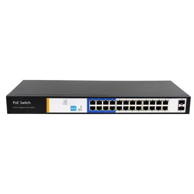 China Port Hored AI1024G 24 Gigabit Ethernet PoE Switch 250w Power Budget for sale