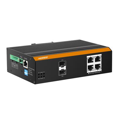 中国 Hot-selling POE IS104GPS-2F Hored Industry Switch 4 Port 販売のため