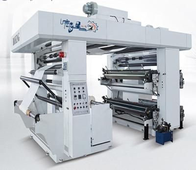 China Factory Four Color Automatic Mylar Bag And Non Woven Bag Flexo / Flexographic Printing Machine With Low Price for sale