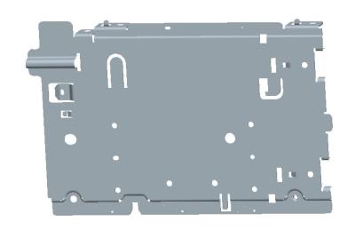 Cina Metallo che timbra la lamiera di acciaio galvanizzata 200x200x60mm delle parti in vendita