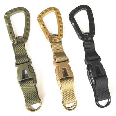 China Lightweight Outdoor Tactical Nylon Military Accessories Buckle Waist Bag Hook for sale