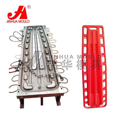 China HDPE stretcher mold hand frame plastic medical blow molding pe extrusion stretcher rescue steel medical HDPE stretcher for sale