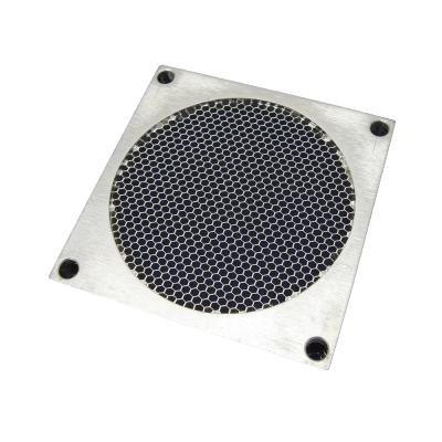 China Carbon Steel EMI Square Shape Nickel Plating Carbon Steel Lightweight Honeycomb RF Shielded Duct With Gasket for sale