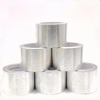 China High Quality Heat Resistant Fiberglass Aluminum Foil Acrylic Adhesive Tape With Coating for sale