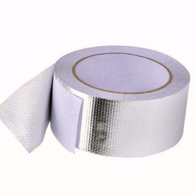 China Competitive Price Heat Resistant High Reflectivity Fiberglass Aluminum Foil Flame Retardant Tape With Coating for sale