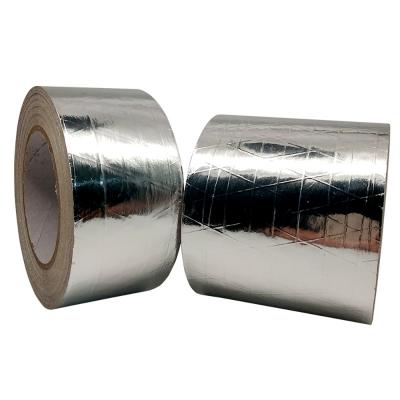 China Factory Price Heat Resistant Solvent Based Acrylic Adhesive Reinforced Aluminum Tape With Coating for sale